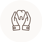 周囲の歯を守る